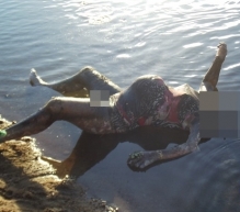 Corpo da jovem Elizenete Ribeiro Dantas, foi encontrado boiando no rio